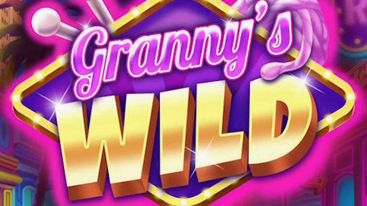 Granny's Wild slot com tema vibrante e elementos de neon